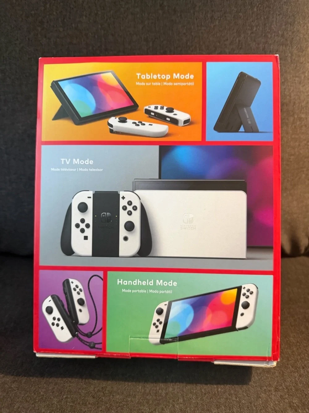 Nintendo Switch OLED Console with White Joy‑Con and White Dock 64 GB
